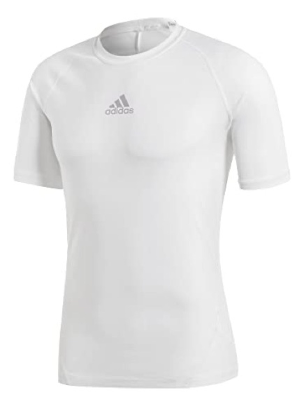 adidas White Performance Short Sleeve Tee with Center Logo
Size L - Picture 1 of 12